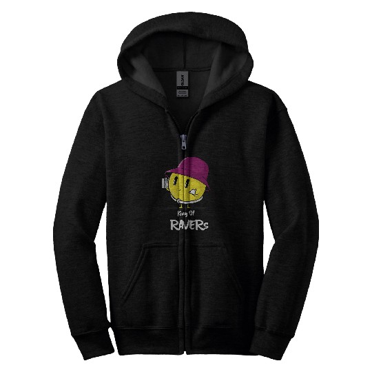 90s Rave Techno EDM Tech House Zip Hoodies