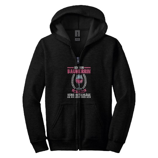 Beer Builder Zip Hoodies