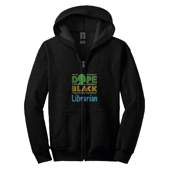Reading Book Dope Black Librarian Library Reading Books Afrocentric Reader Zip Hoodies