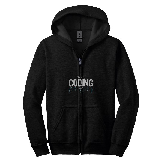 Programmer Programming Coding Software Developer Sayings 9 Zip Hoodies