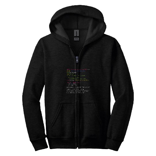 Programming Coding tee Geek Programmer Nerd Developer Zip Hoodies