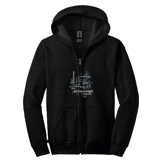 Javascript Software Developer Frontend Engineer Zip Hoodies