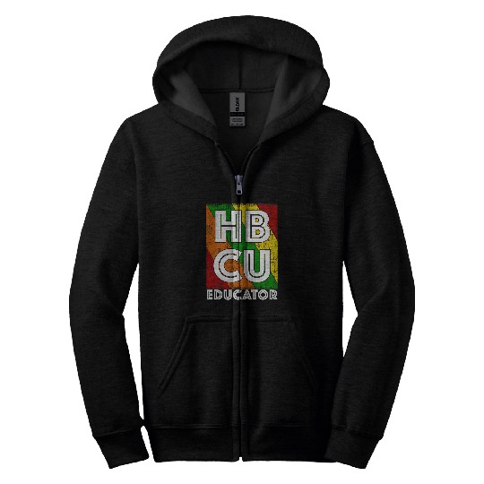 HBCU Educator Professor Afrocentric Zip Hoodies