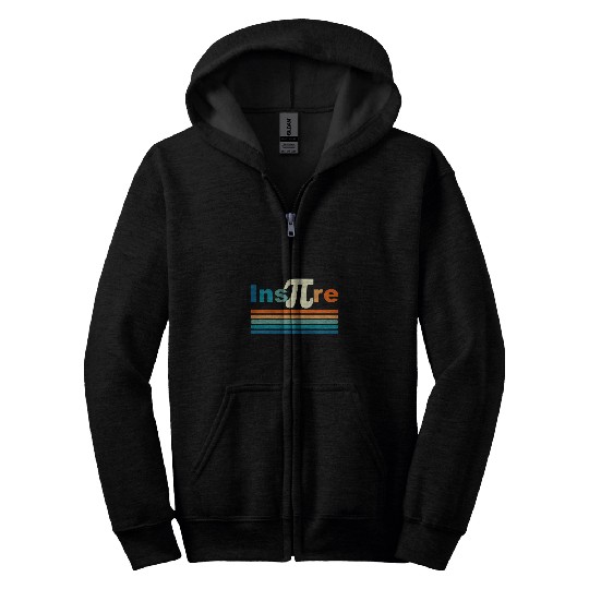 Inspire Pi Day Math Science Teacher Geek Nerd STEM Student Zip Hoodies