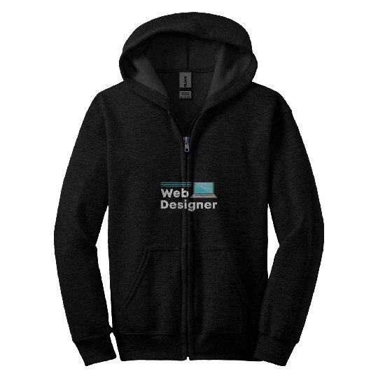 Web Developer Programmer Coder Software Engineer Tech Geek Zip Hoodies