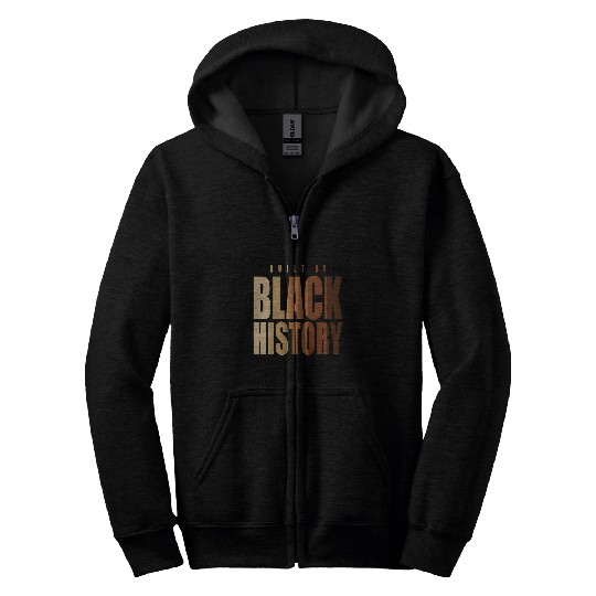 Built By Black History 15 Zip Hoodies