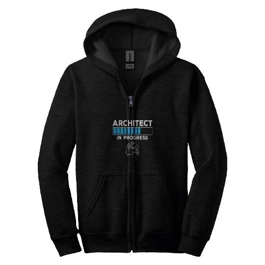 Funny Architect Graduation Architect Student Architecture 5 Zip Hoodies