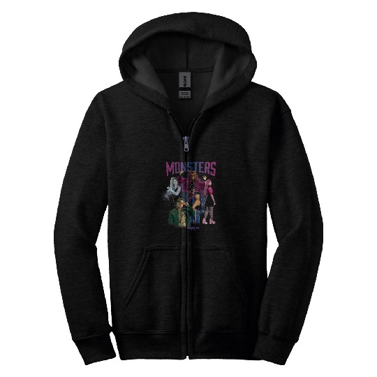 Kids Monster High STUDENT Monsters Group Zip Hoodies