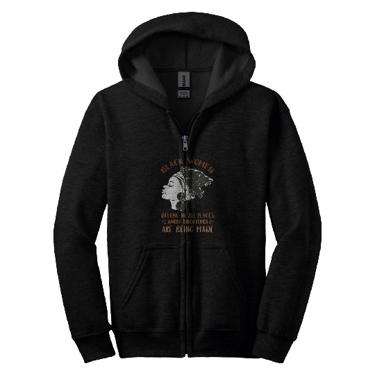 Black Queen Black Women Discoveries Juneteenth Melanin Zip Hoodies