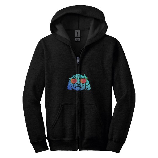 Cockapoo Pet Owner Retro Vintage 80s 90s Zip Hoodies