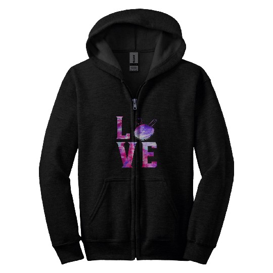 Sport Ping Pong Watercolor Paddle Love Zip Hoodies