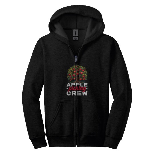 Apple Picking Apple Tree Apple Fruit Lover Apple Farmer 214 Zip Hoodies
