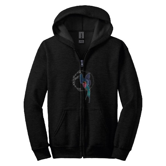 Birdwatching roller biologist wildlife ornithology birdlover 9 Zip Hoodies