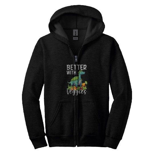 Dinosaur Pet Brontosaurus Dinosaur Lover Paleontology Prehistoric Dino Zip Hoodies
