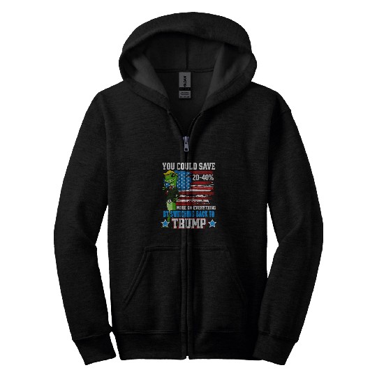 Gecko Pet Switch Back To Trump Save More Republican Choice Zip Hoodies