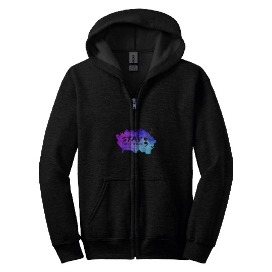 suicides Prevention 988 Stay Tomorrow Needs You 8 Zip Hoodies