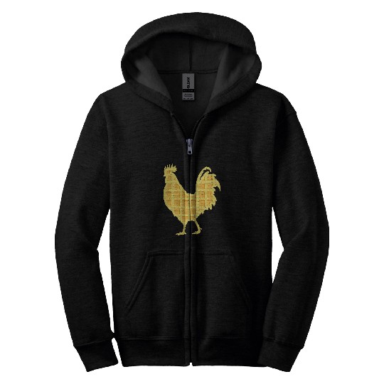 Chicken Pet Inspired Waffle Chicken Waffle Delicious Waffles Zip Hoodies