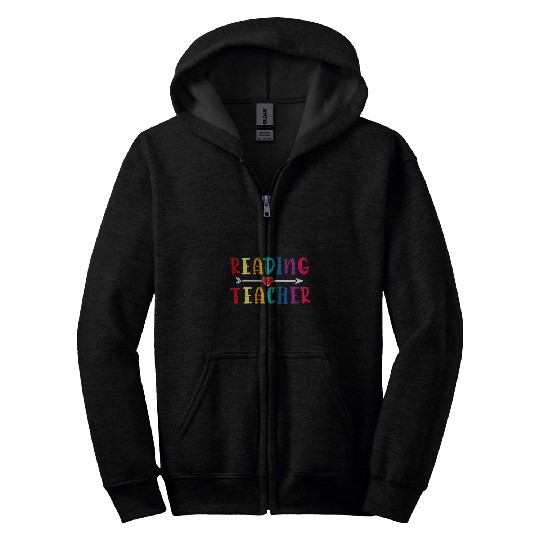 Book Fun Reading Teacher English Teacher Appreciation Bookworm Zip Hoodies