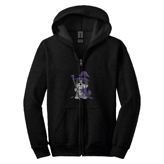 Schnauzer Pet Wizard Funny Dog Magic 2 Zip Hoodies