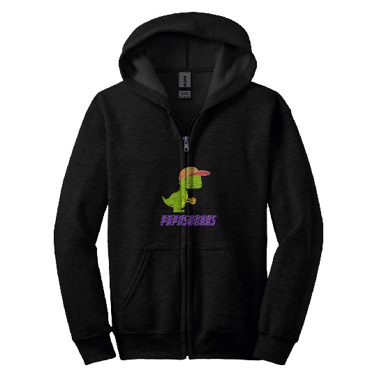 Dinosaur Pet Papasaurus T rexs Dinosaur Funny Fathers Day Zip Hoodies