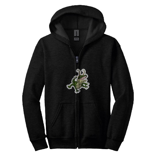 Alligator Pet Loki Gator Alligator Loki Croki Crocodile God Of Mischief 1 Zip Hoodies