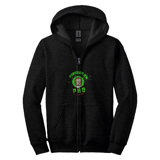 Hedgehog Pet Powered By Pho Asian Food Sweet Animal Zip Hoodies