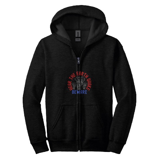 Elephant Mammal Republican  Elephant s Zip Hoodies
