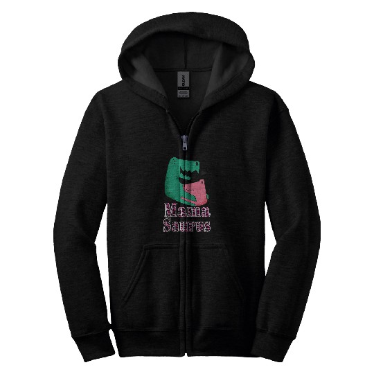Dinosaur Pet MamaSaurus TRex Funny Mama Saurus Dinosaurs Leopard 1 Zip Hoodies