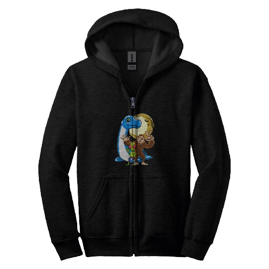 Aliens UFO Galaxy Ufo fan Sifi style streetwear top 87 Zip Hoodies