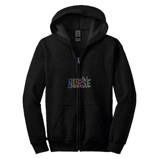 Discover nurses Job Neonatal nurses Practitioner Funny NICU Nursing Graduation 1 Zip Hoodies