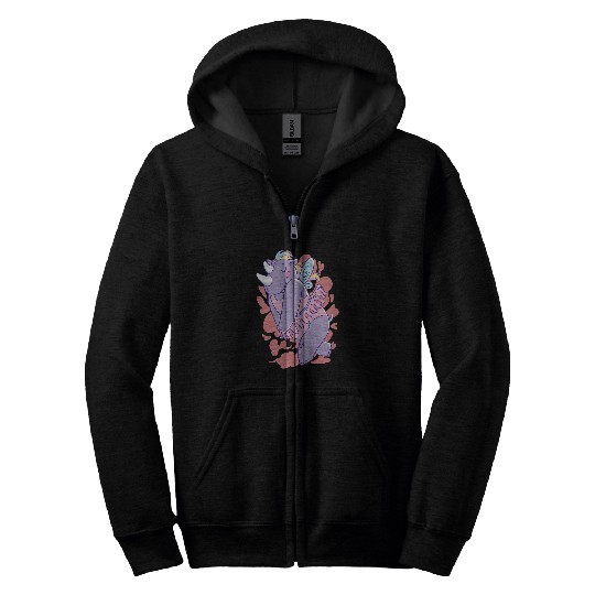 Rhino Pet Rhinoceros Fairy Fantasy Zip Hoodies