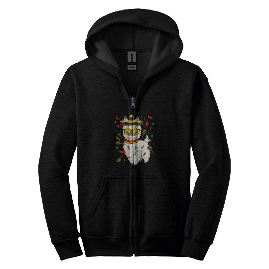 Llama Pet Lets Fiesta Llama Cinco De Mayo Sombrero Hat Mexican th May Zip Hoodies