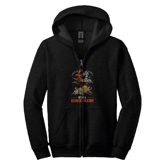 Komodo Pet Life is better with a Komodo Dragon Monitor Lizard Zip Hoodies