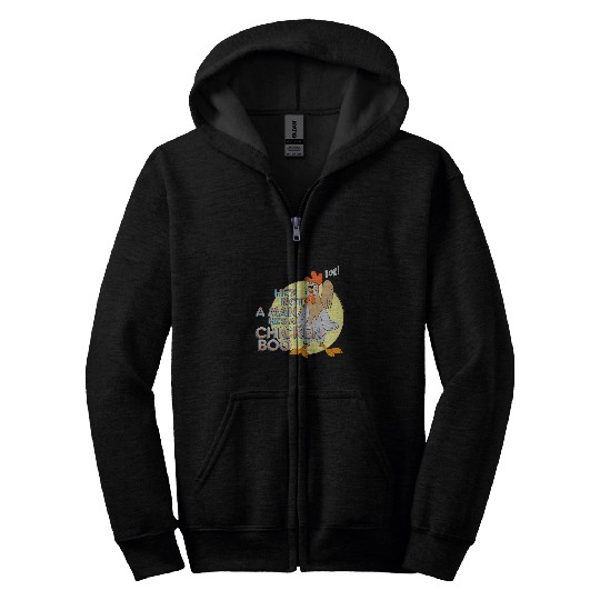 Chicken Pet Animaniacs Hes a Chicken Boo Zip Hoodies