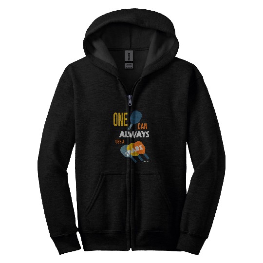 Sport Pickleball Player Collects Pickleball Paddles Zip Hoodies