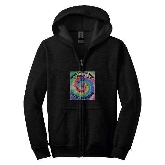 Sheep Pet Retro Im Not The Black Sheep Of The Family Im The Tye Dyed Zip Hoodies