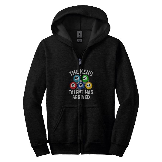 Sport Billiard Keno Casino Gamer Billiard Creative Keno 3 Zip Hoodies