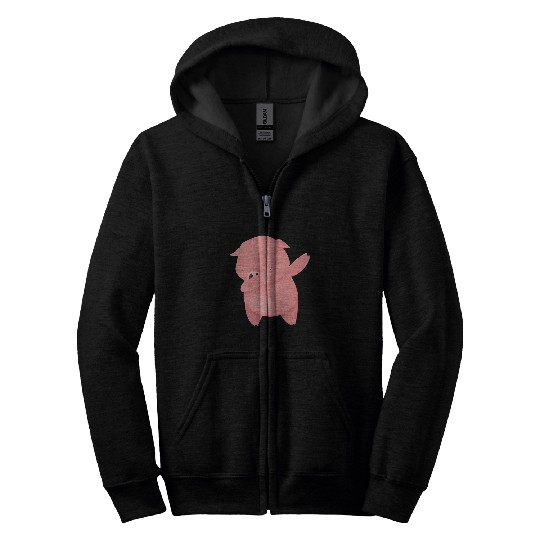 Pig Pet Funny Oh My Gosh OMG Pig Pet Lovers Gift Tee Zip Hoodies