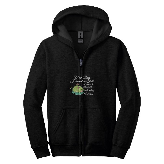Frog Pet Sleeping Frog Toad When Hibernation Start 100 Participating Zip Hoodies