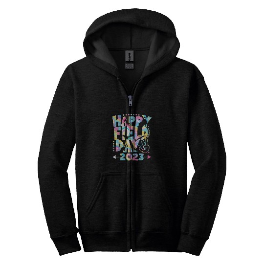 Dinosaur Pet Happy Field Day School Trips Cute Student Zip Hoodies