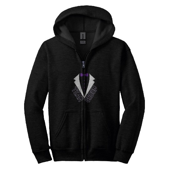 Beer Fun Team Groom Squad Beer Me Im Getting Married Man Wedding Zip Hoodies