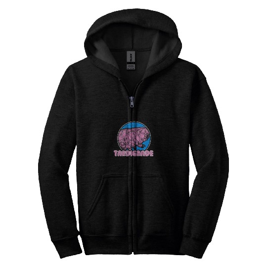 Bear Pet Tardigrade Water Bear Moss Piglets Micro Animal 10 Zip Hoodies