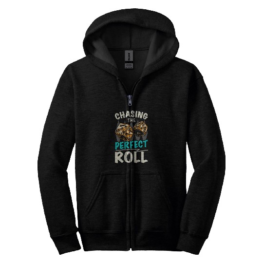 Backgammon Player Strategy Board Game Dice Game 12 Zip Hoodies