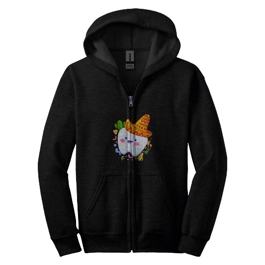 dentists Job Mexico Cinco De Mayo Mexican Independence Day Zip Hoodies