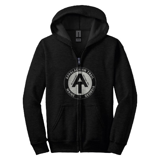 Appalachian Trail Hiking Outdoors Main Georgia Mens Womens Zip Hoodies