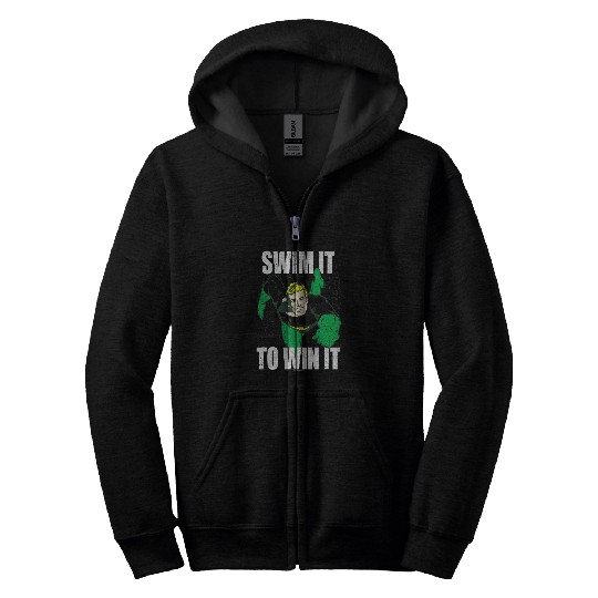 Aquaman Swim It Zip Hoodies