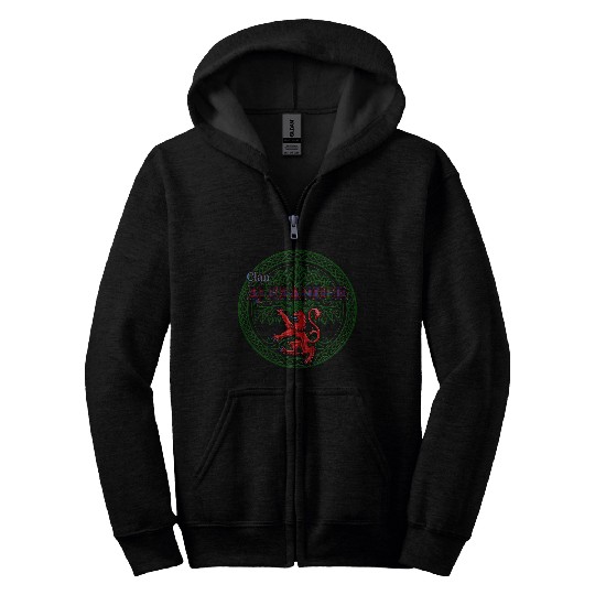 Alexander Hunting Tartan Scottish Clan Pride Family Zip Hoodies