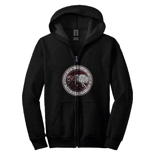 Better To Be A wolfs of Odin Than A Lamb Of God Viking Zip Hoodies
