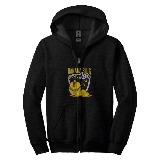 Banana Slug Life Zip Hoodies
