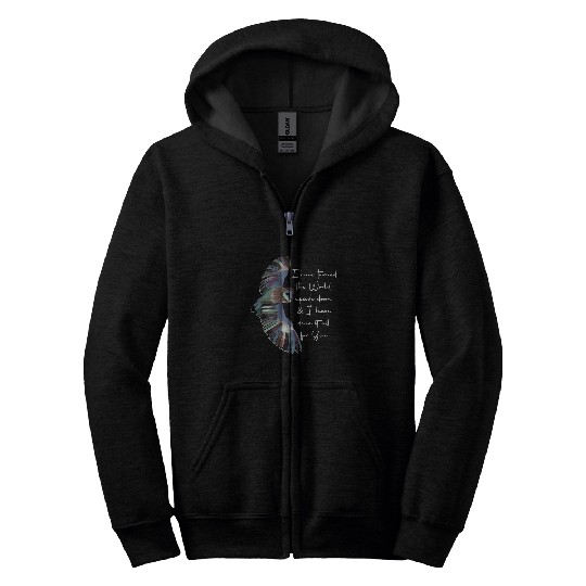 Owl Pet I Have Turned the World Upside Down Barn Owl Zip Hoodies